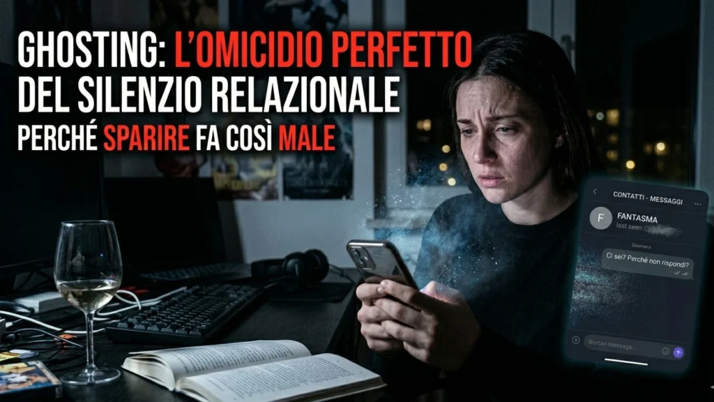 ghosting perché sparisce all'improvviso psicologo psicoterapeuta roma eur torrino mezzocammino online
